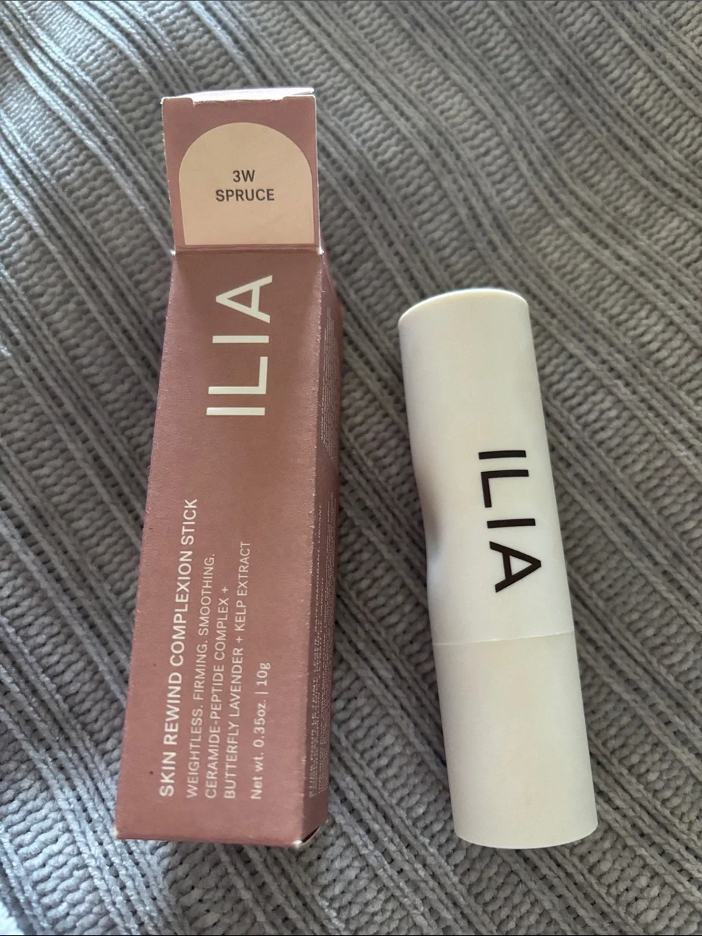 ILIA Skin Rewind Complexion Stick 3W Spruce Foundation Concealer Brand New